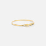 Rough Grey Diamond / Yellow Ring By Ariko