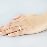 Bubble 2 / White Diamond Ring By Hiroyo