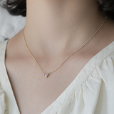 Bubble 16 / Sapphire & Diamond Pendant By Hiroyo