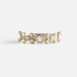Bubble 30 / White Diamond Ring By Hiroyo