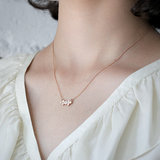 Bubble 6 / White Diamond Pendant By Hiroyo