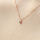 Cathedral / Baguette Pendant By fitzgerald jewelry