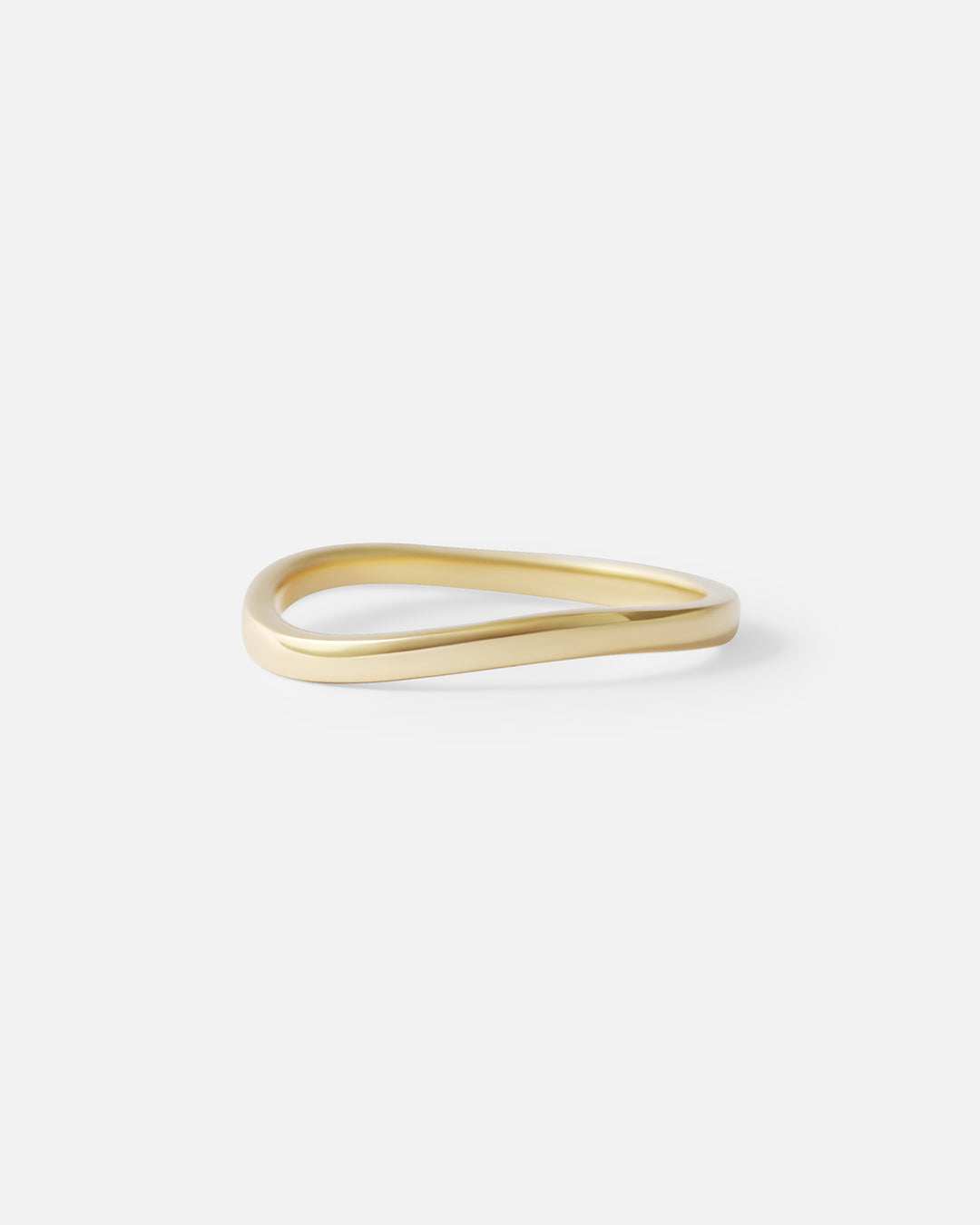 Eve / 2mm Curve Ring By Casual Seance