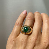 Dome / Emerald Ring By Hiroyo