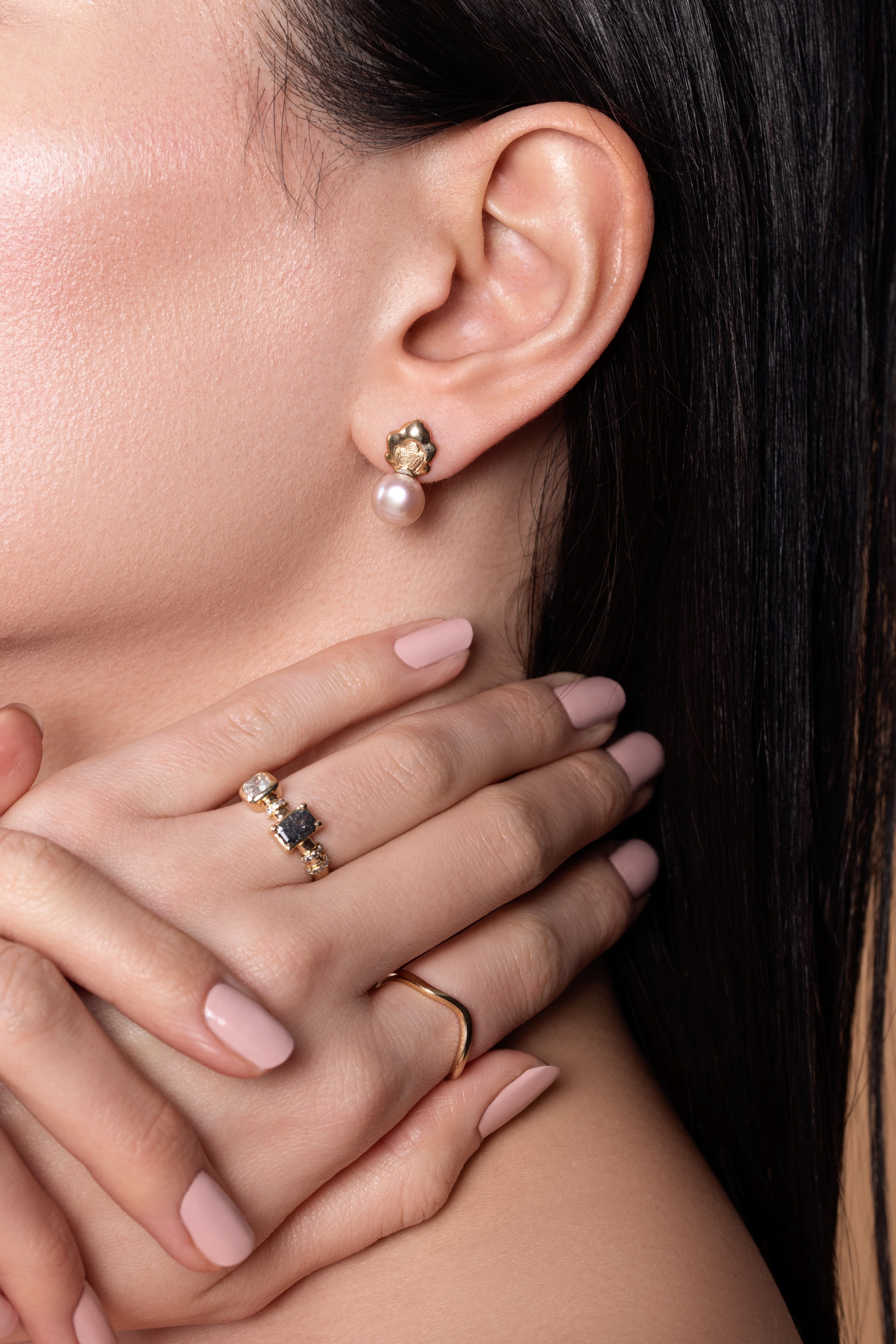 Eve / 2mm Curve Ring By Casual Seance