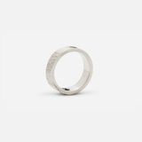 Flat Band / 5mm Reticulated By fitzgerald jewelry