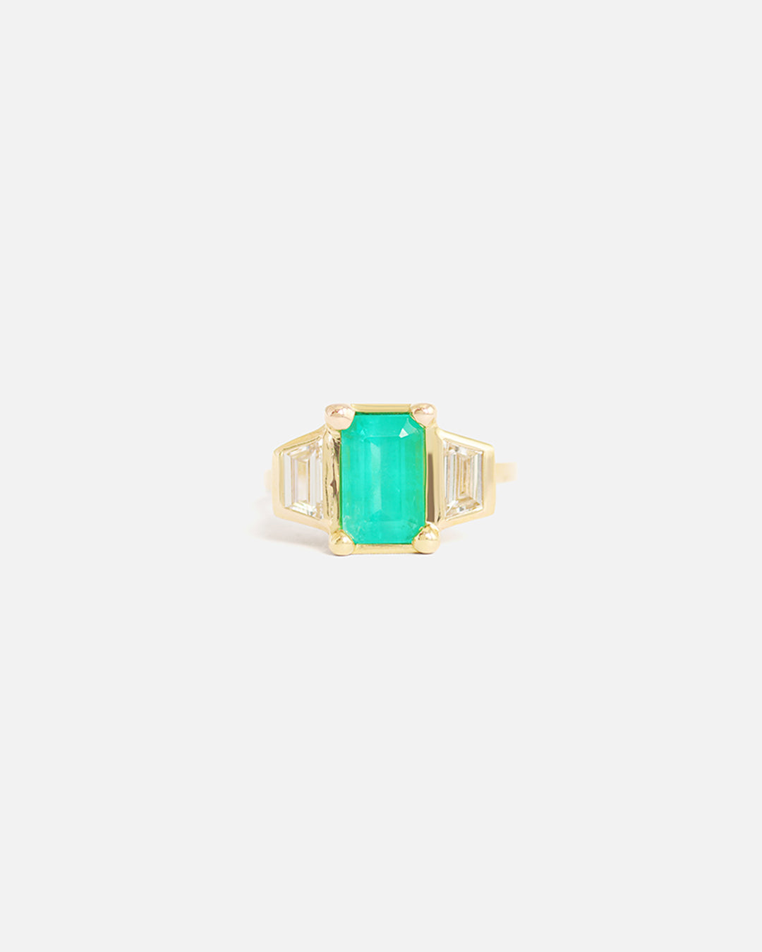 3 Wishes / Emerald Ring By Hiroyo
