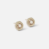 Pebble / 4mm Stud Earrings By Hiroyo in earrings Category