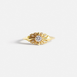 Sunrise Ring / White Diamonds By Katrina La Penne