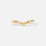 Archer Ring / Champagne Diamonds By Katrina La Penne
