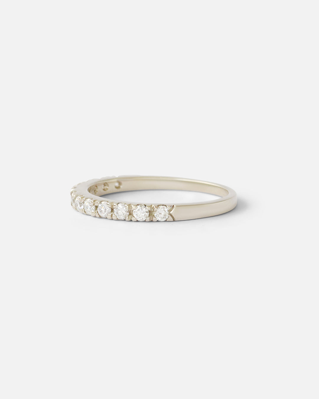 Orbit Band / Medium Pave 12 White Diamonds By Hiroyo