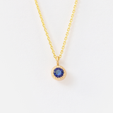 Melee Ball / Sapphire Pendant By Hiroyo
