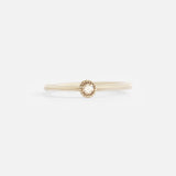 Melee Ball / White Diamond Ring By Hiroyo
