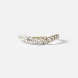 Curved Band / White Diamonds By fitzgerald jewelry