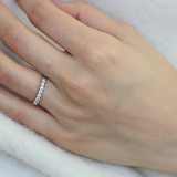 Orbit Band / Medium Pave 12 White Diamonds By Hiroyo