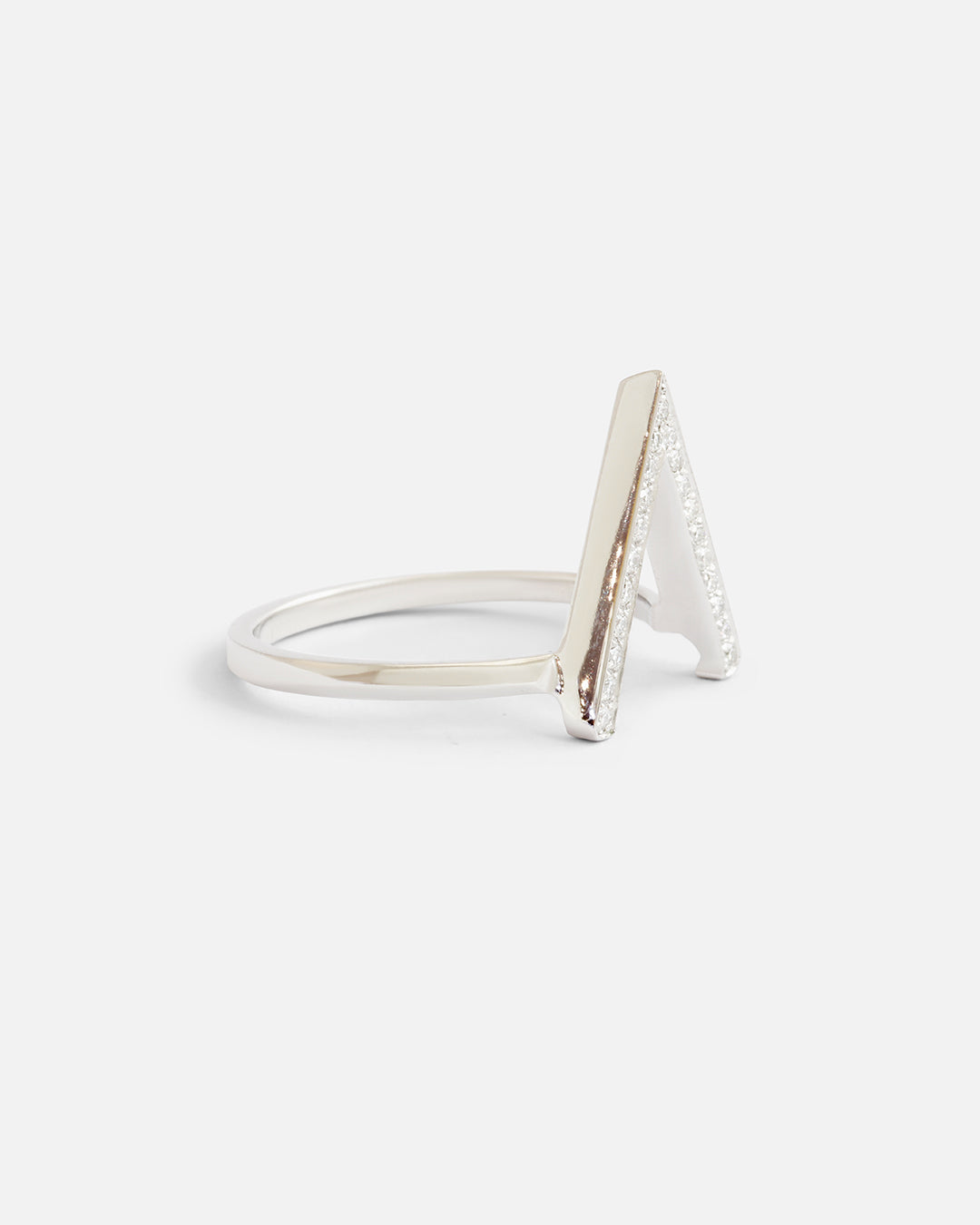 Pave Setting / Peak Stackable Ring By Hiroyo