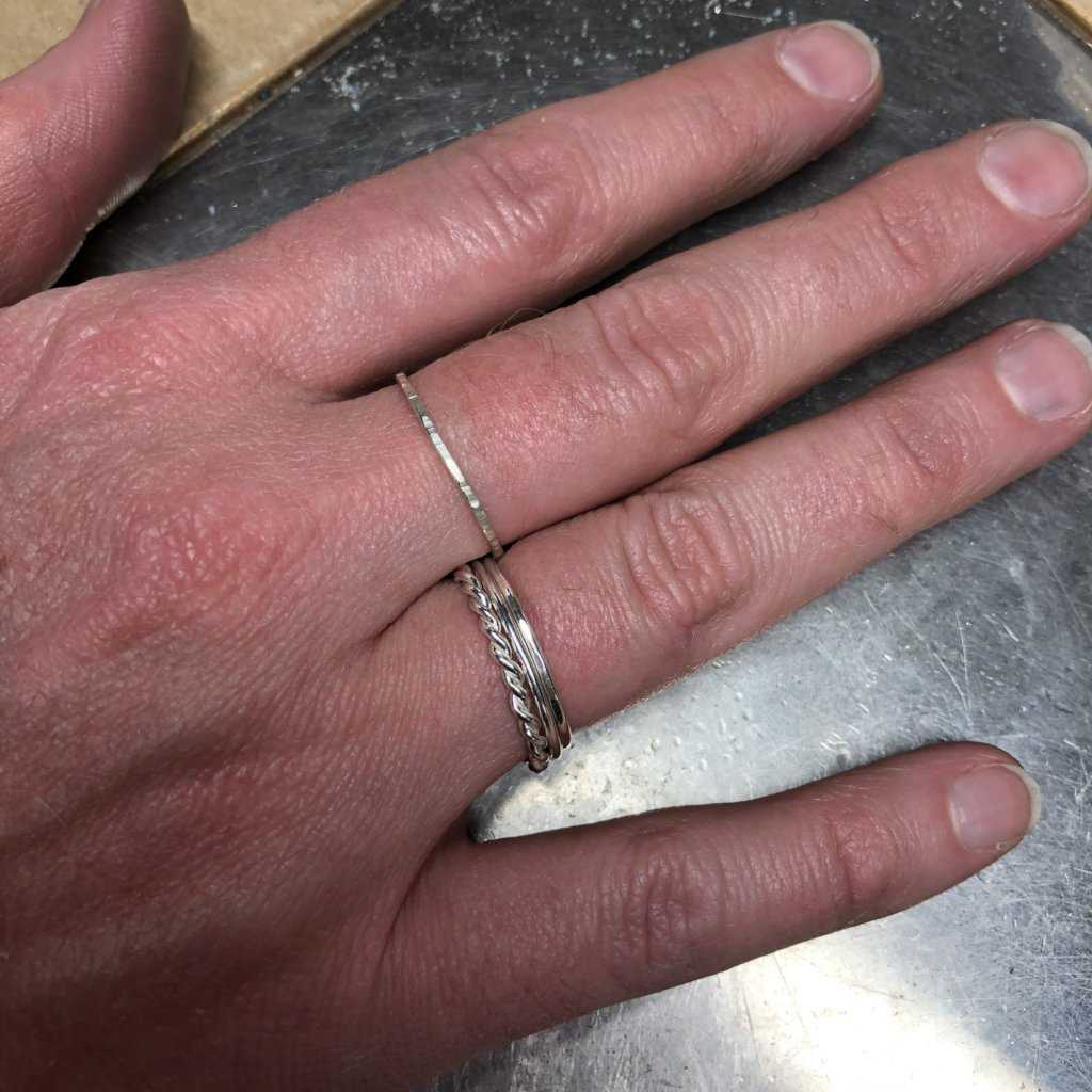 Stackable Rings By Fitzgerald Jewelry School