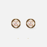 Galaxy / 5.5mm Pearl Studs By Ruoria