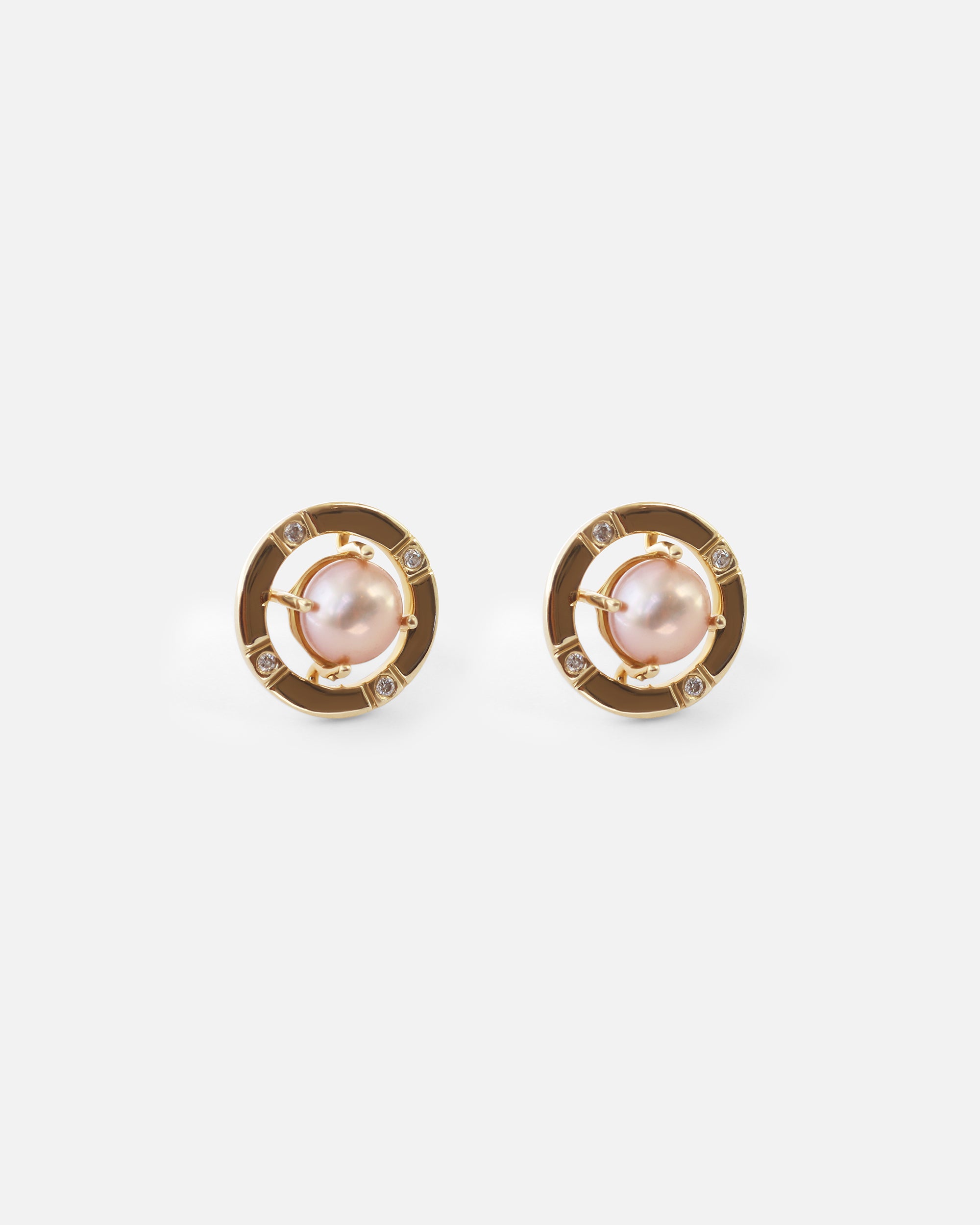 Galaxy / 5.5mm Pearl Studs By Ruowei