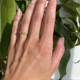 Romantic Array / Eye Diamond Band By Ruoria