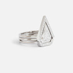 Pave Setting / Bottom Stackable Ring By Hiroyo