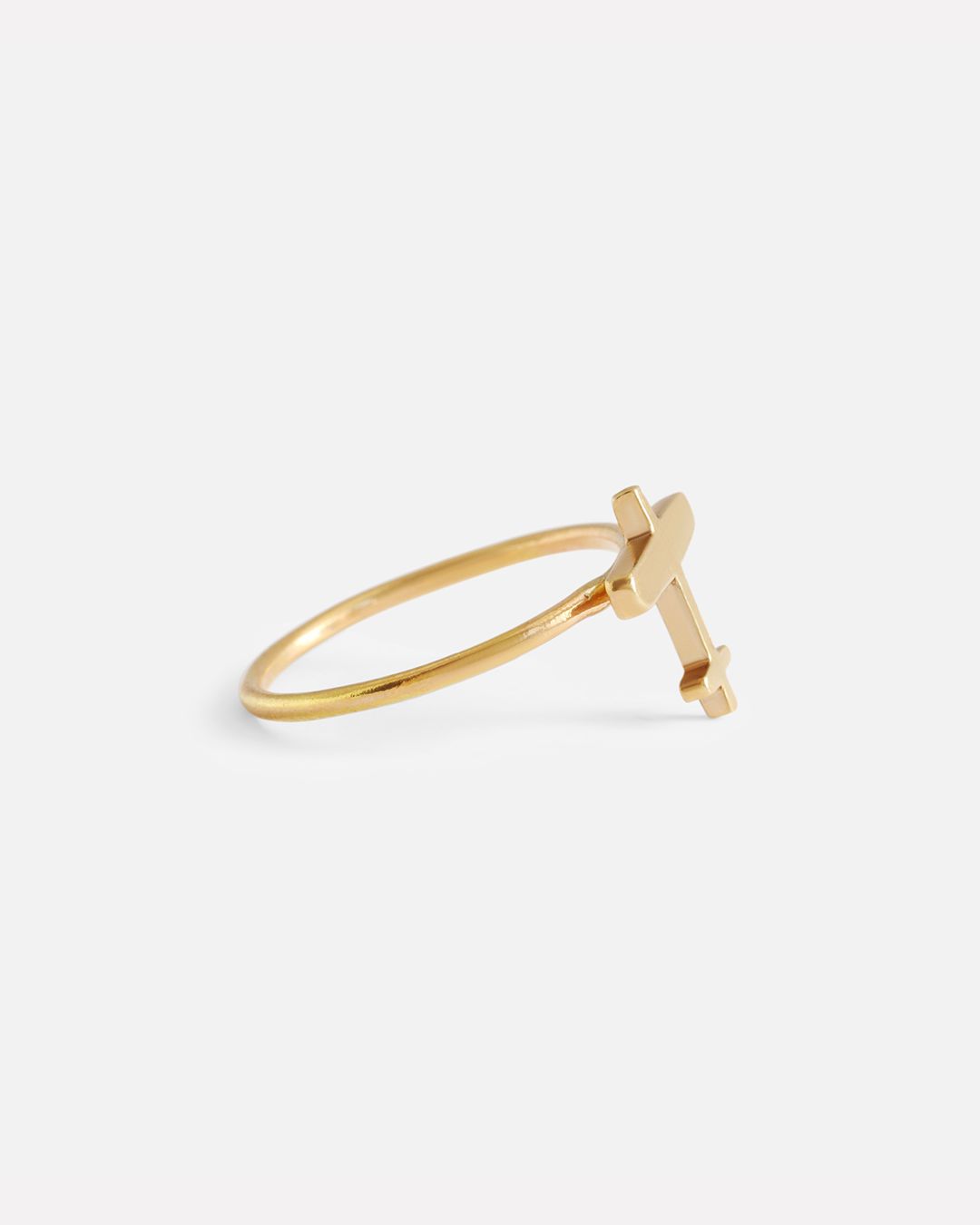 Sky / Stack Plane Ring By fitzgerald jewelry