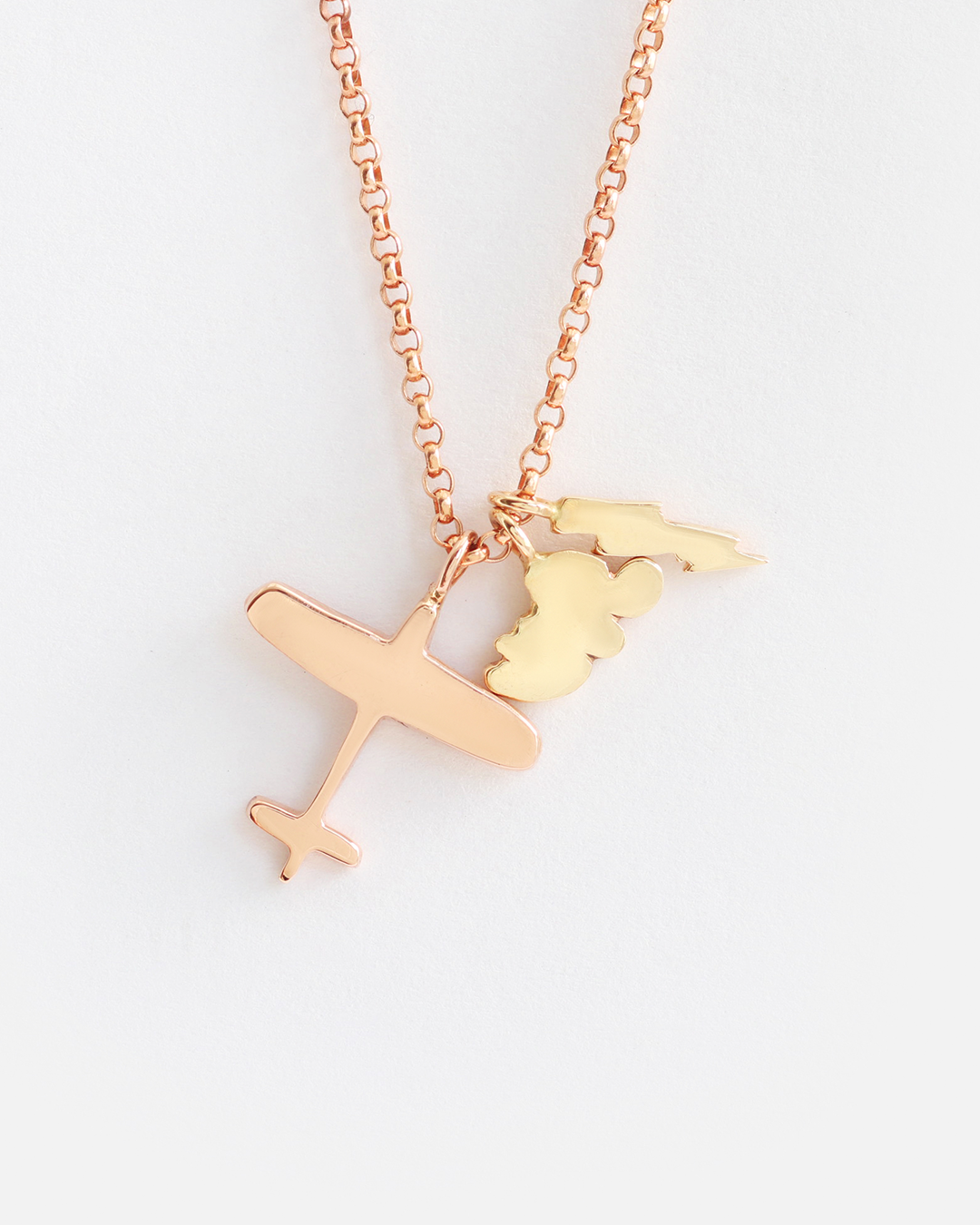 Sky / Triple Yellow + Rose Gold By fitzgerald jewelry