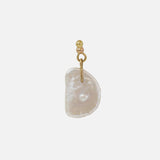Recycled Pearl Drop Wire / Single Earring *Out* By Young Sun Song