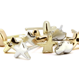 Sky / Plane Studs By fitzgerald jewelry