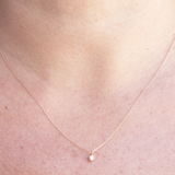 Melee Ball / White Diamond Pendant By Hiroyo