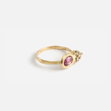 Pebble Ring / Rose Cut Sapphire By Hiroyo