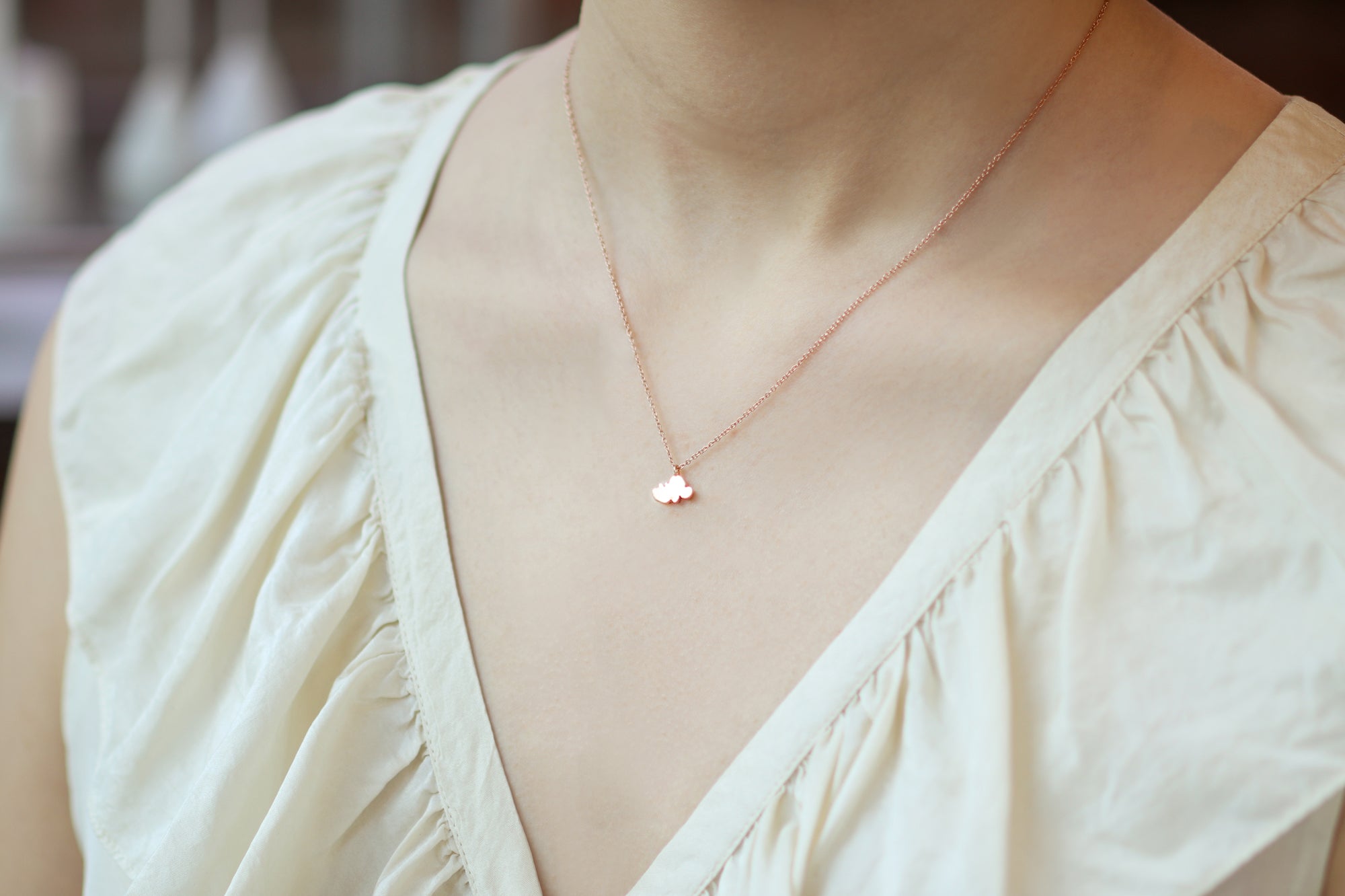 Cloud / Single Medium By fitzgerald jewelry