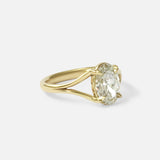 Side view of Tributary Ring by Kestrel Dillon