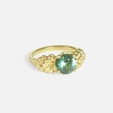Side view of Lotus Blossom Tourmaline Ring by Young Sun Song