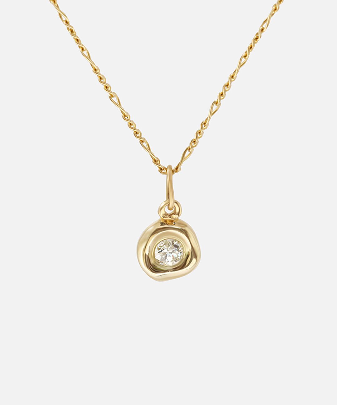 Front view of Star Jelly Pendant / Antique Diamond by Kestrel Dillon