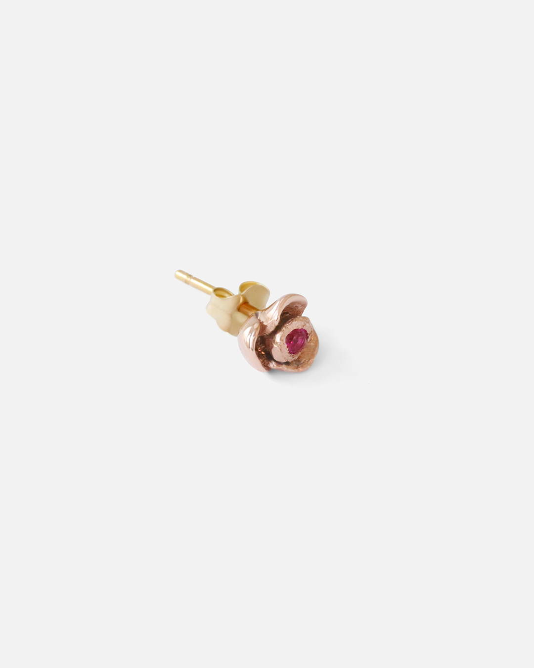 Rose Stud / Ruby By Young Sun Song