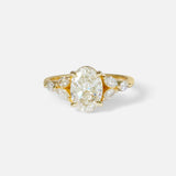 Front view of Aster Ring / Oval & Marquise Lab Diamond by Kestrel Dillon