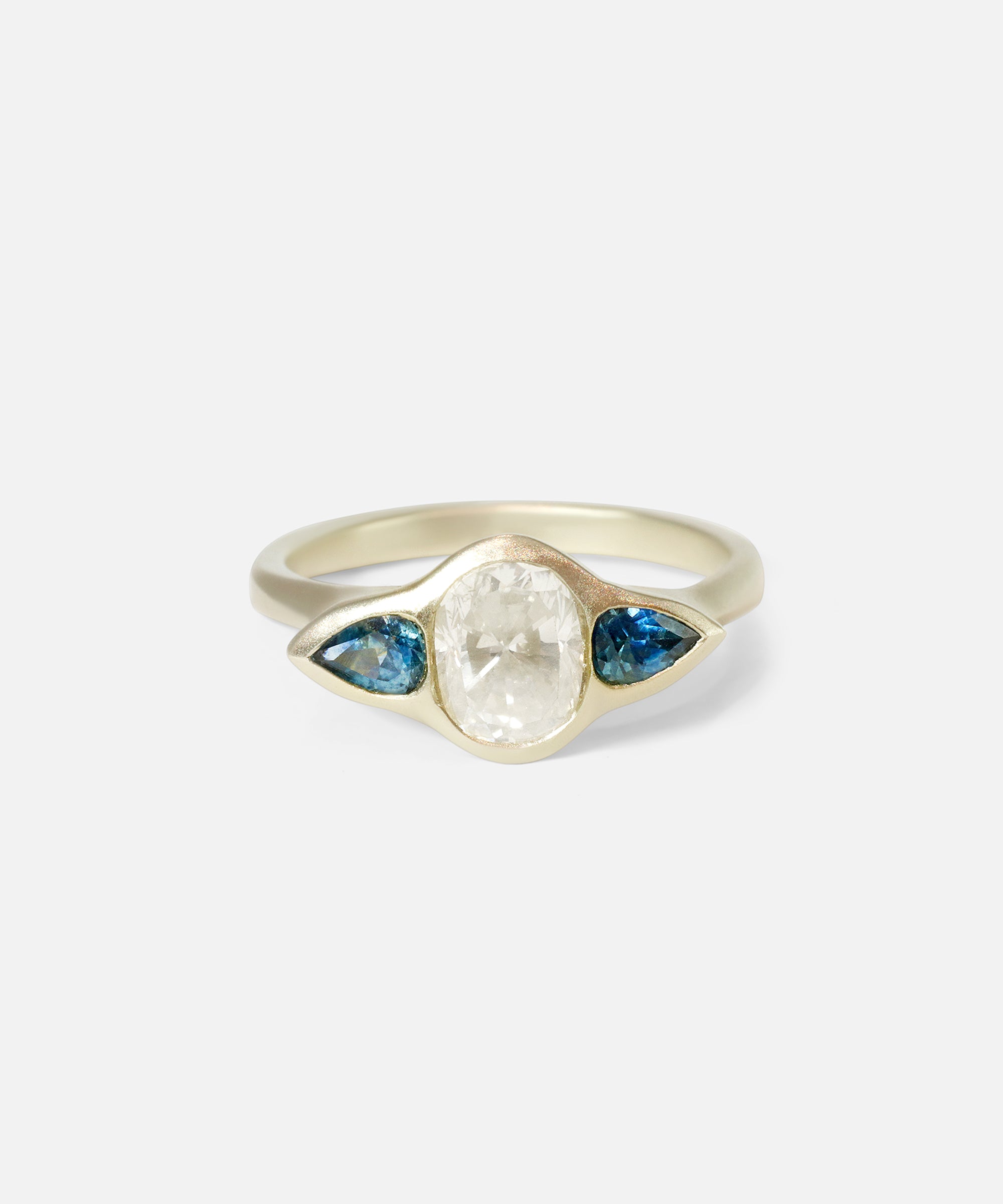 Front view of Blue Eye Ring by Hiroyo