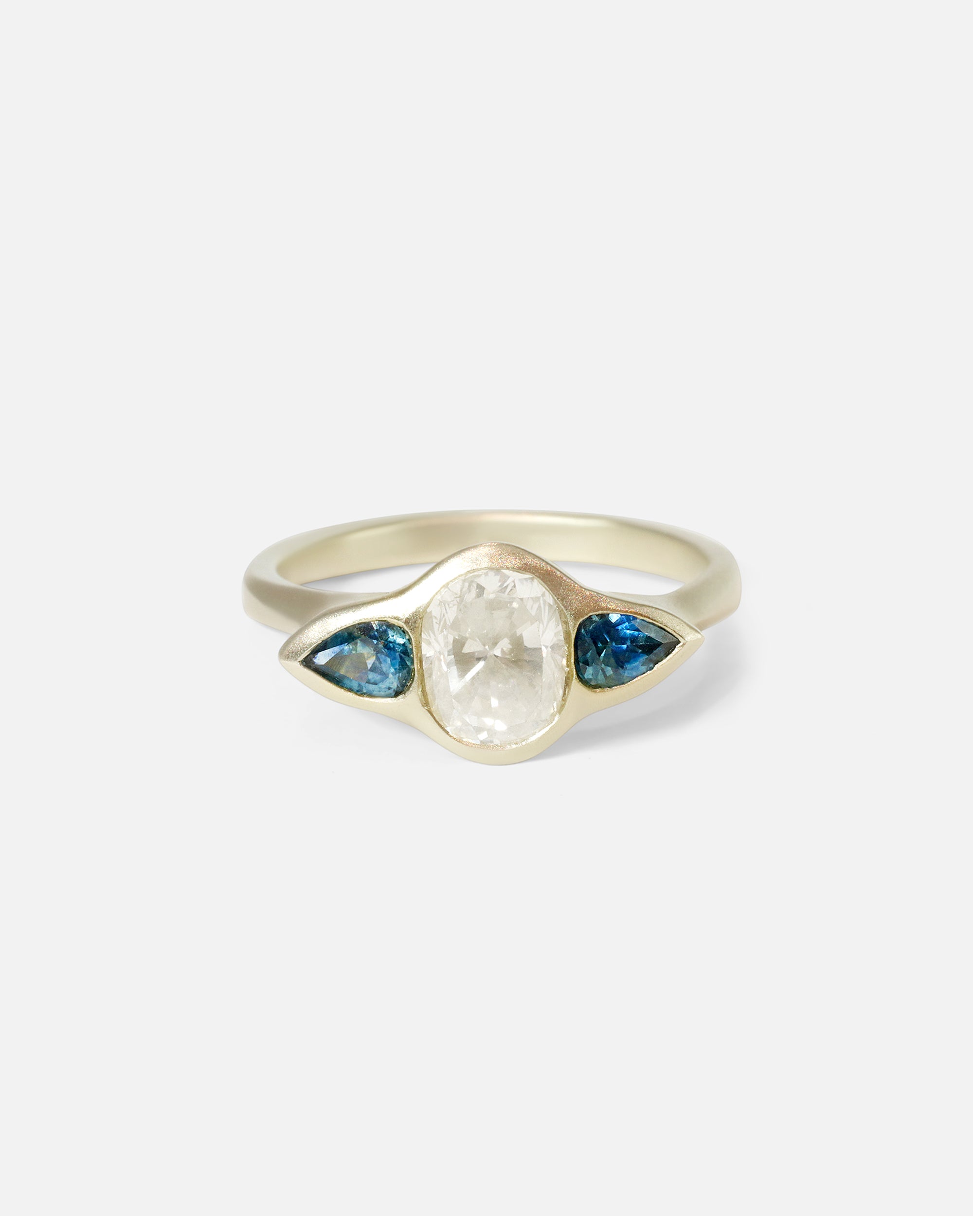 Front view of Blue Eye Ring by Hiroyo