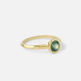 Side view of Lou / Sapphire Ring by Casual Seance