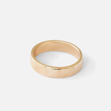 Side View of All That Glitters Band / 5mm By Young Sun Song in 14k yellow gold