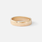 Front View of All That Glitters Band / 5mm By Young Sun Song in 14k yellow gold