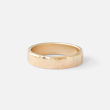 Front View of All That Glitters Band / 5mm By Young Sun Song in 14k yellow gold
