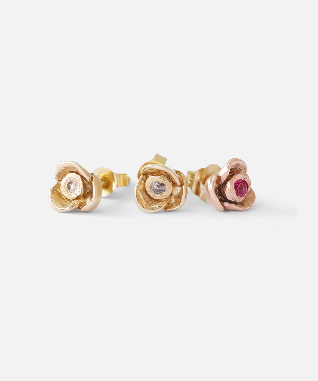 Rose Stud / Diamond By Young Sun Song