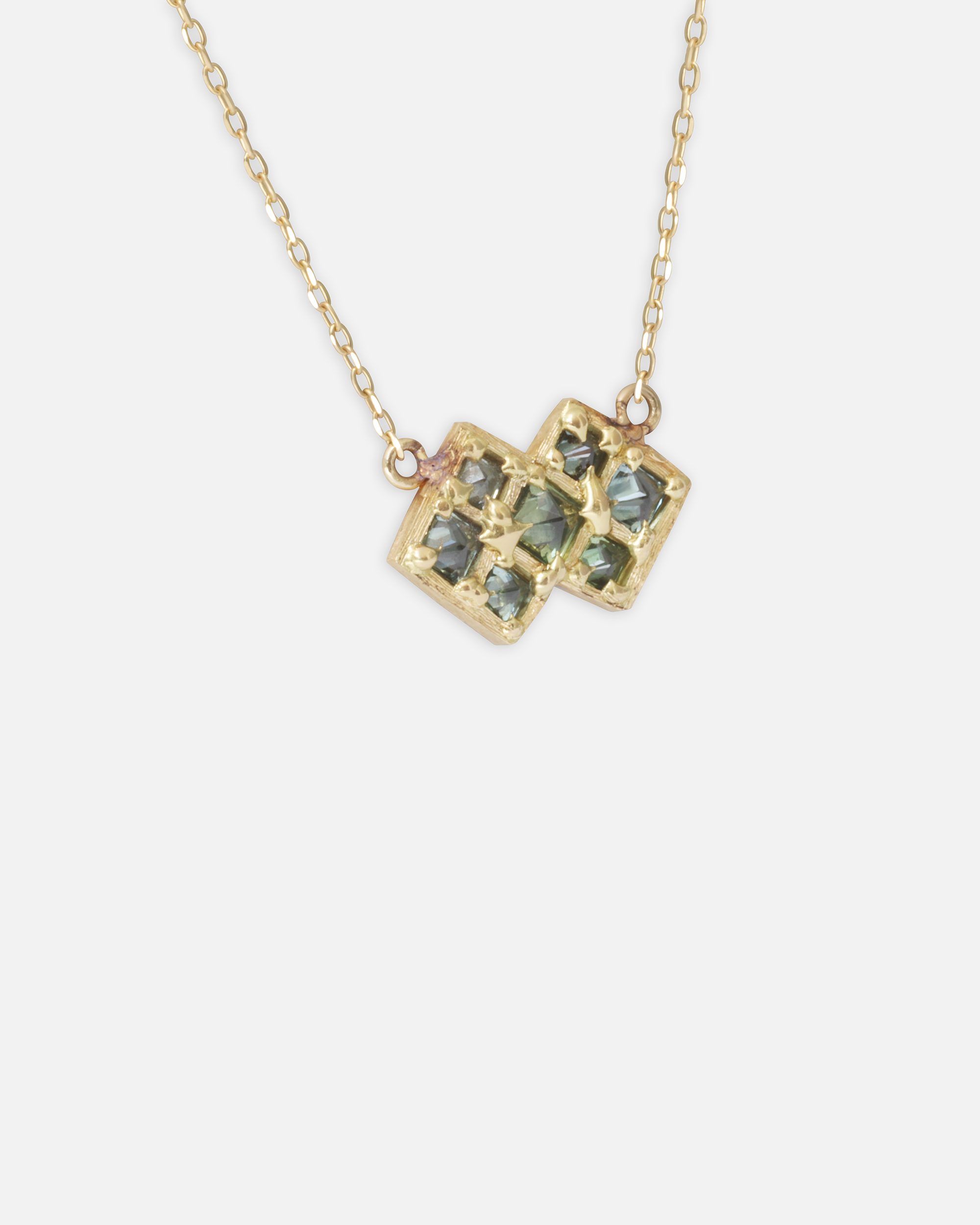 Silk / Pyramid Pendant By Hiroyo