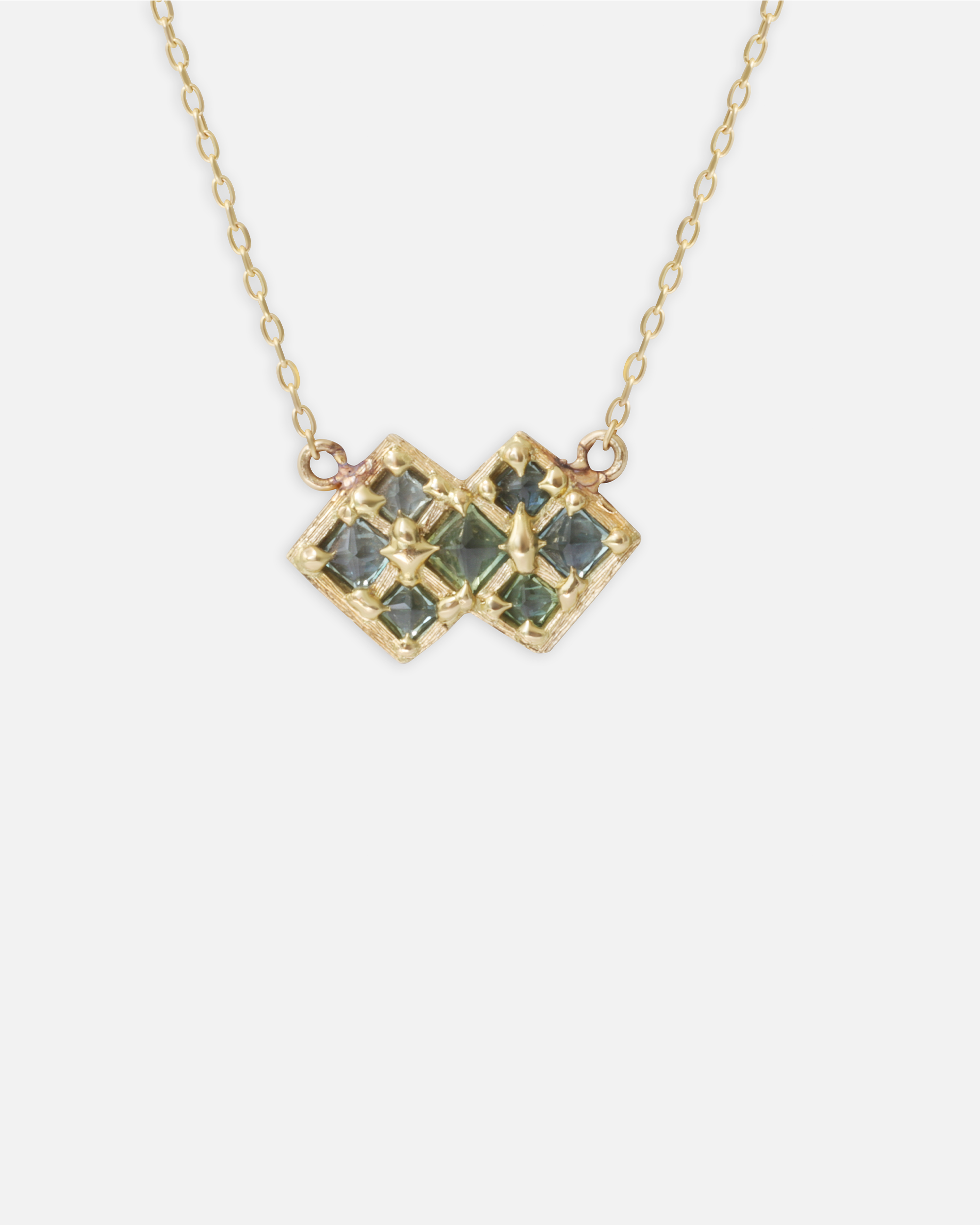 Silk / Pyramid Pendant By Hiroyo