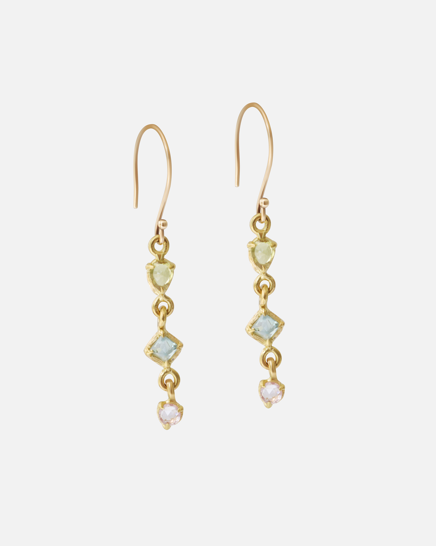 Silk / Pastel Drop Earrings By Hiroyo in earrings Category