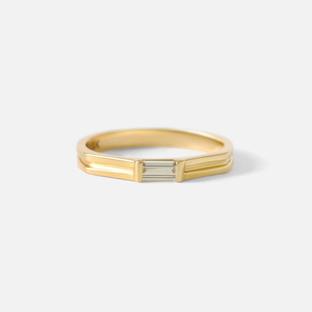 Galaxy / Baguette Band 2.5mm By Ruowei in WEDDING Category