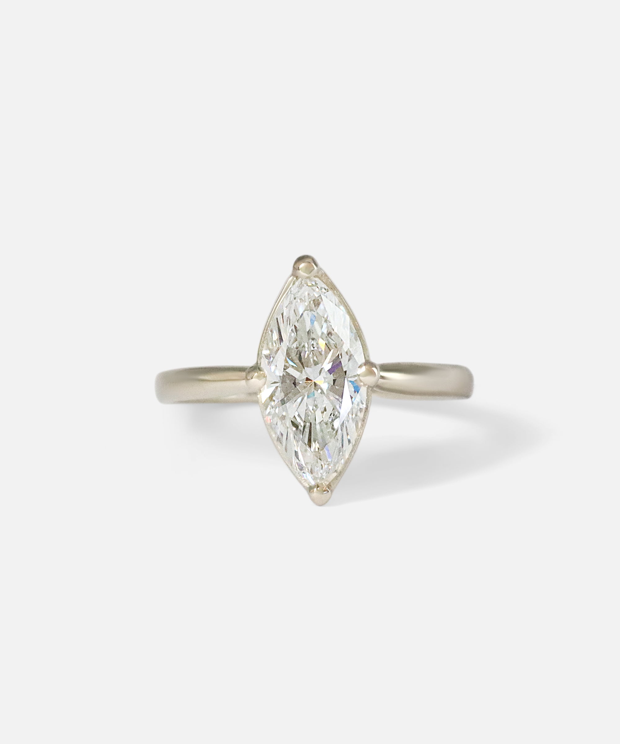 Front view of Dew 53 / Marquise Diamond Ring by Hiroyo
