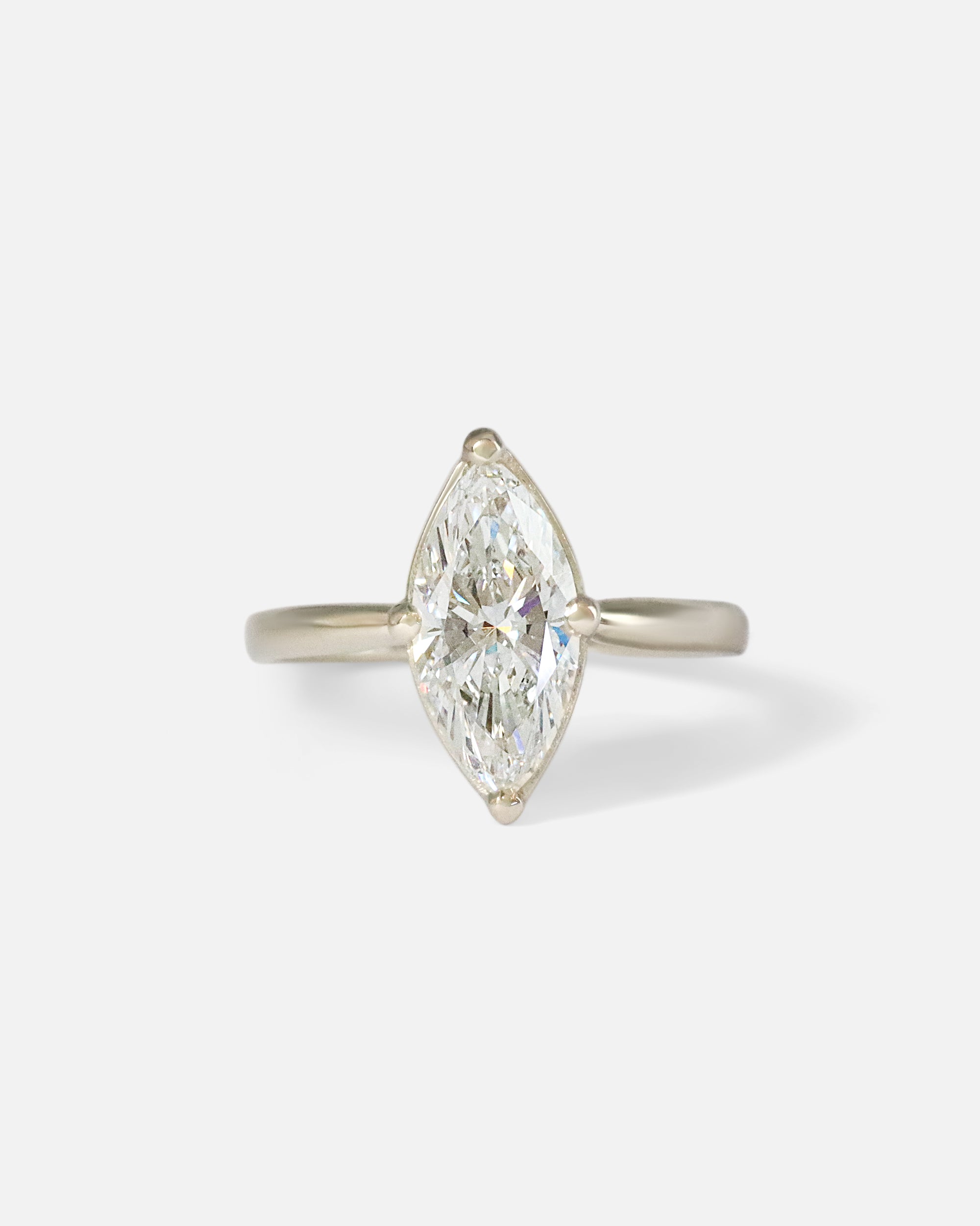 Front view of Dew 53 / Marquise Diamond Ring by Hiroyo